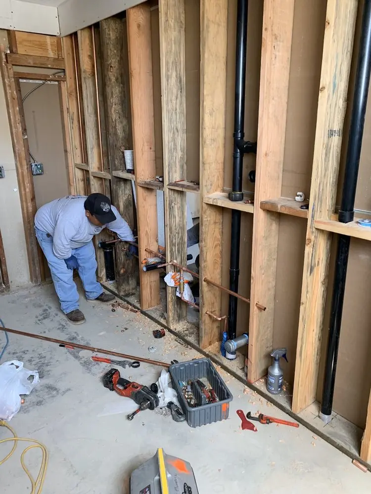 Commercial rough-in plumbing for Gas Line Repair in Whispering Palms
